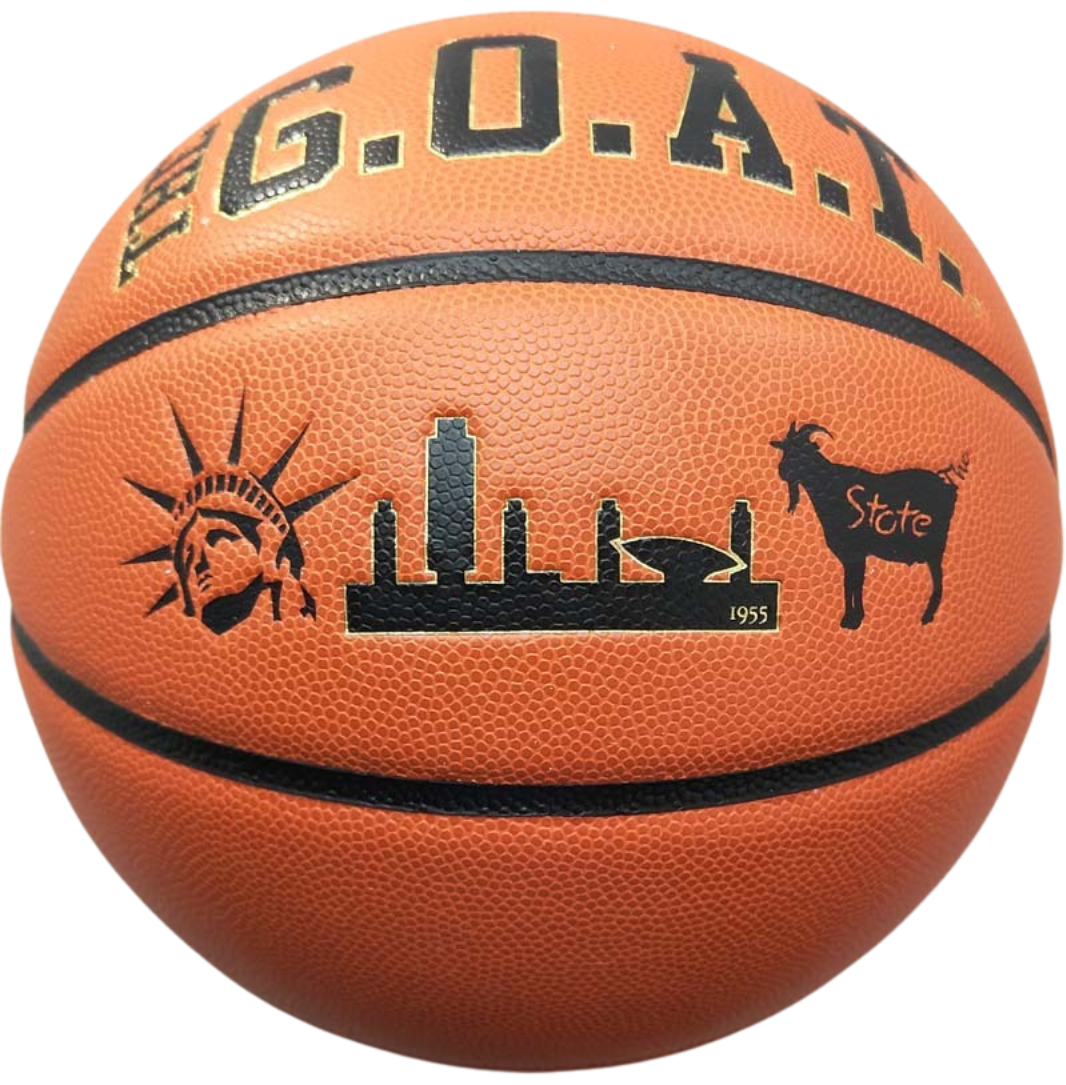 THE G.O.A.T. Basketball: The Game ball with Street Ball DNA