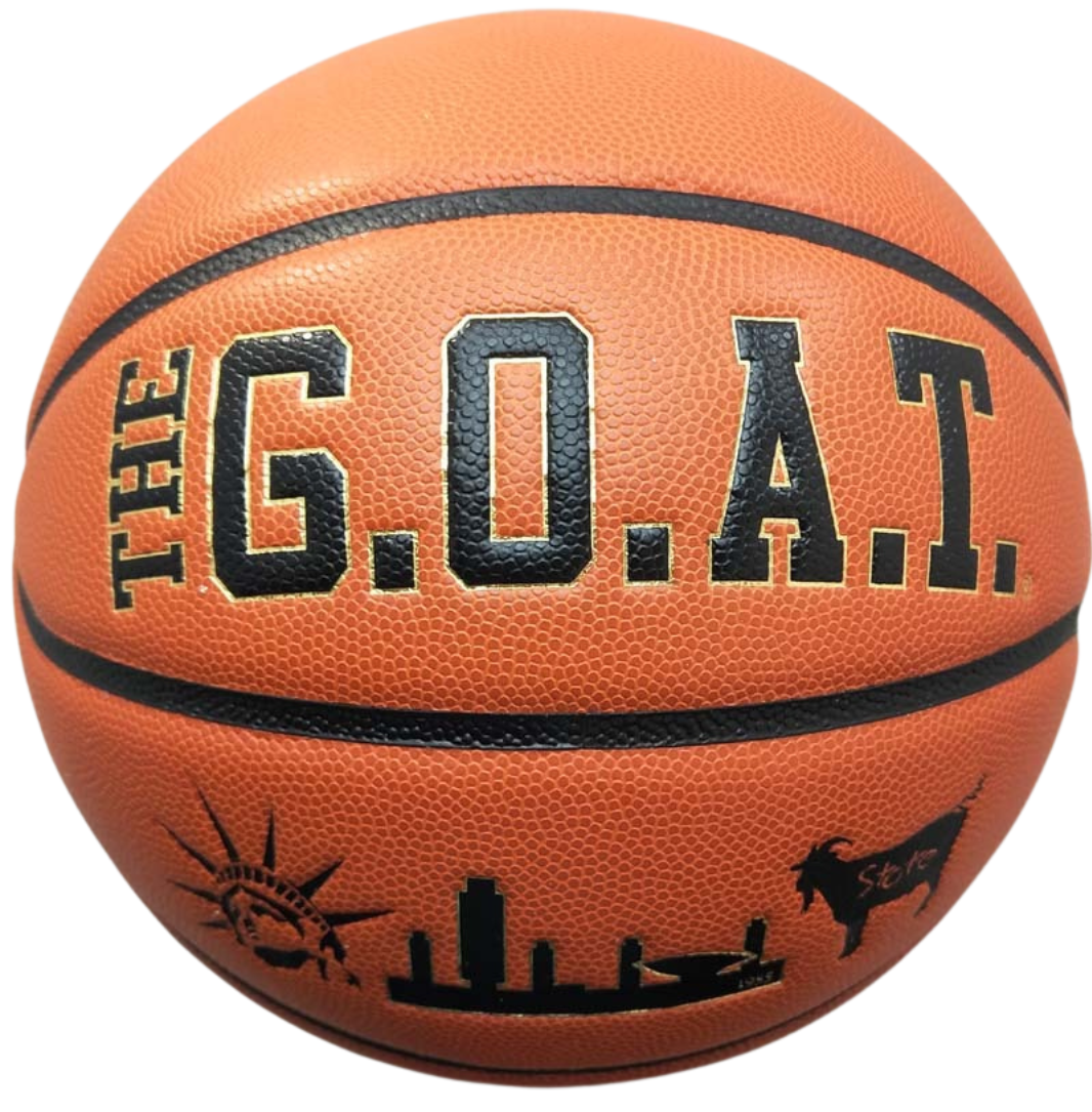 THE G.O.A.T. Basketball: The Game ball with Street Ball DNA